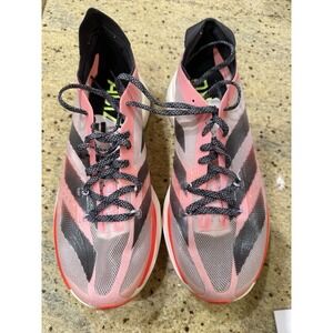 Adidas Adizero Adios Pro 3 Running Shoes, ID3612, Pink/White, Men's Size 10